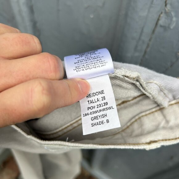 Re/done The 70s Ultra High Rise Wide Leg, size 28 - Picture 12 of 12